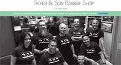 Desktop Screenshot of fatherandsonbarbershop.com